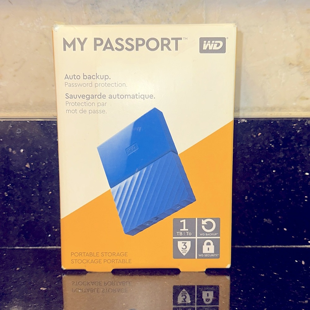 My Passport Auto Backup External Drive (brand new)